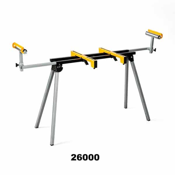 Professional Miter Saw Stand Miter Saw Workbench with 2860mm Support Length, Lightweight 11kg – Max Load 150kg (26000）